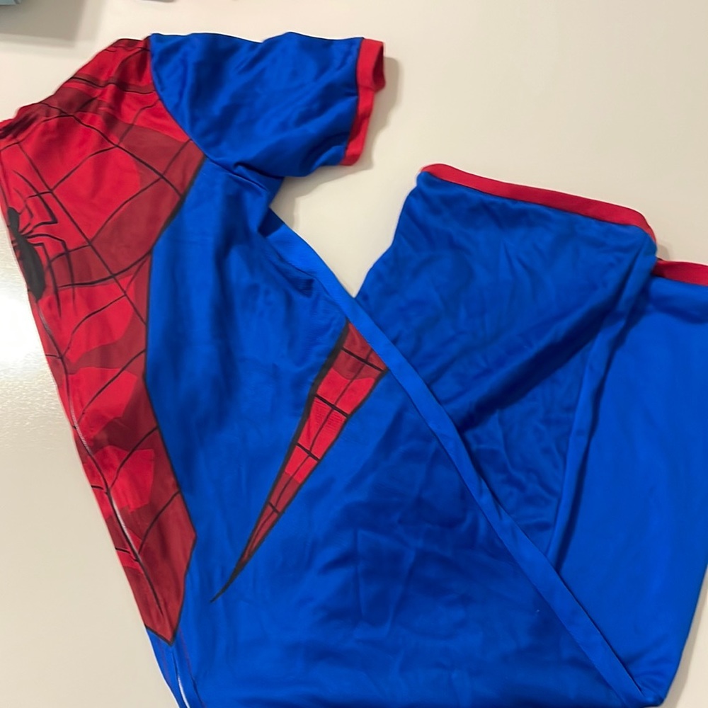 Spider-Man shorts onesie pajama L